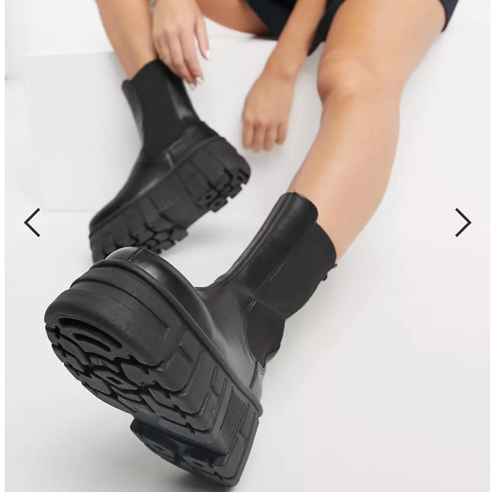 Asos chunky platform chelsea boot
